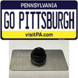 Go Pittsburgh Novelty Metal Hat Pin