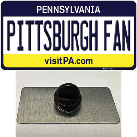 Pittsburgh Fan Novelty Metal Hat Pin