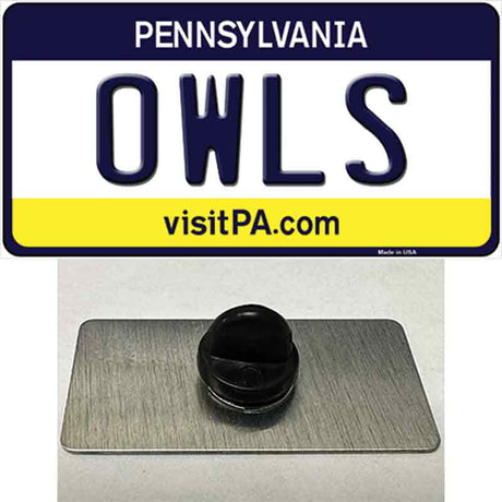 Owls Novelty Metal Hat Pin