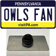 Owls Fan Novelty Metal Hat Pin