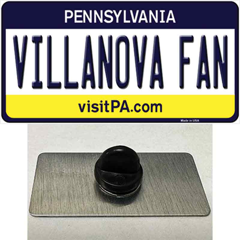 Villanova Fan Novelty Metal Hat Pin