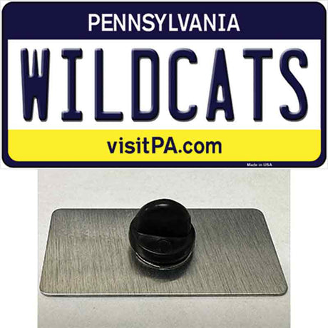 Wildcats Pennsylvania Novelty Metal Hat Pin