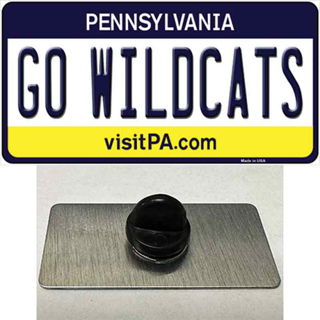 Go Wildcats Pennsylvania Novelty Metal Hat Pin