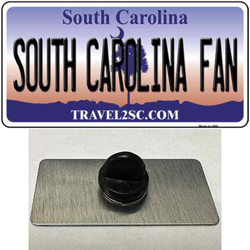 South Carolina Fan Novelty Metal Hat Pin