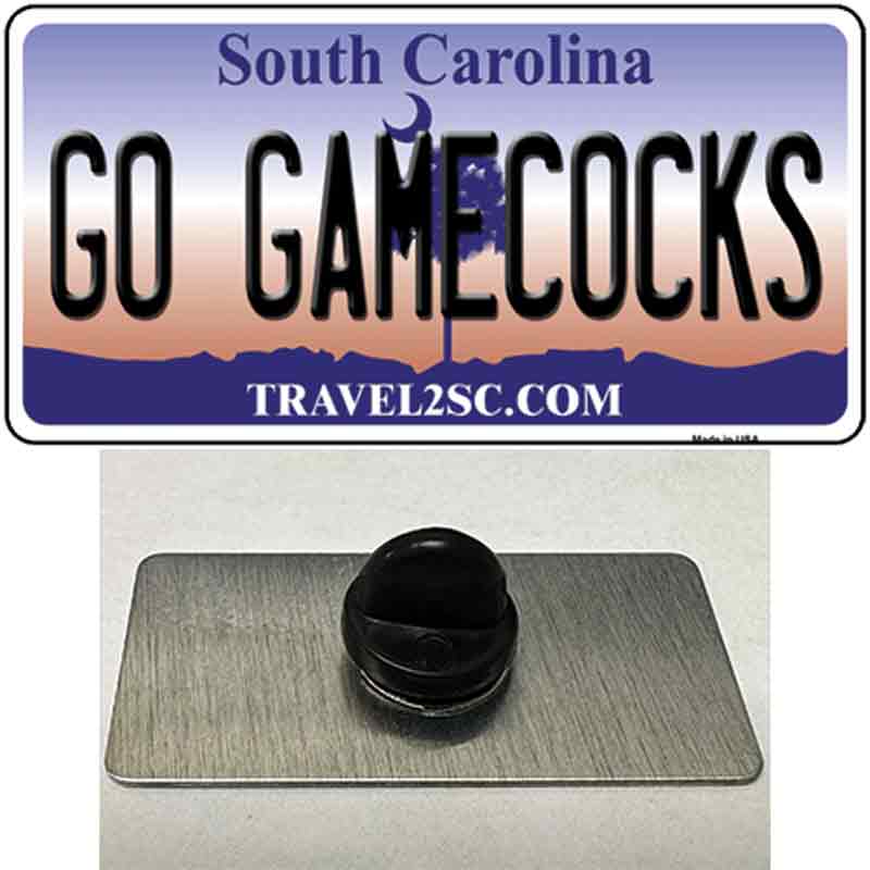 Go Gamecocks Novelty Metal Hat Pin