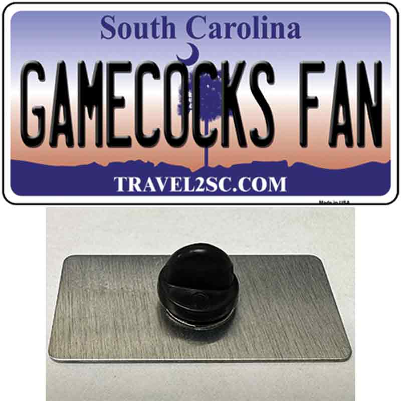 Gamecocks Fan Novelty Metal Hat Pin