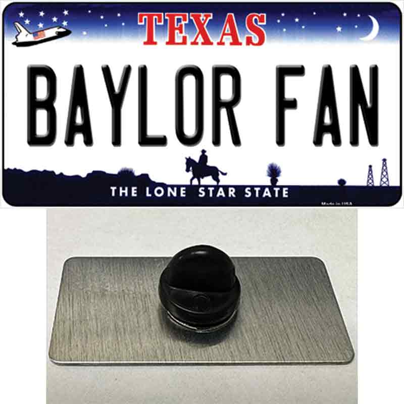 Baylor Fan Novelty Metal Hat Pin