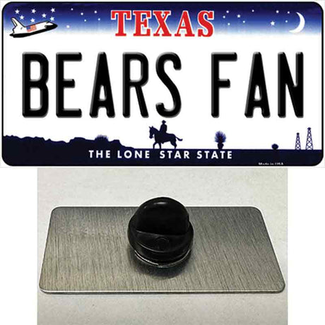 Bears Fan Novelty Metal Hat Pin