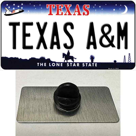 Texas A&M Novelty Metal Hat Pin