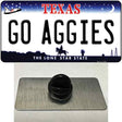 Go Aggies Texas Novelty Metal Hat Pin