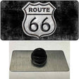 Route 66 Black & White Novelty Metal Hat Pin