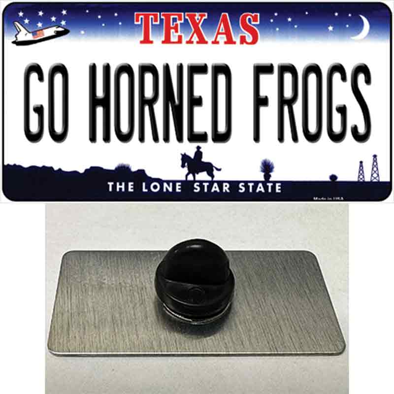 Go Horned Frogs Novelty Metal Hat Pin