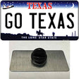 Go Texas Novelty Metal Hat Pin