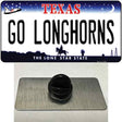 Go Longhorns Novelty Metal Hat Pin