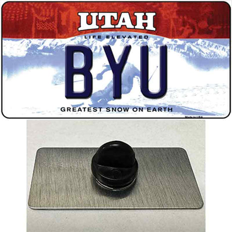 BYU Novelty Metal Hat Pin