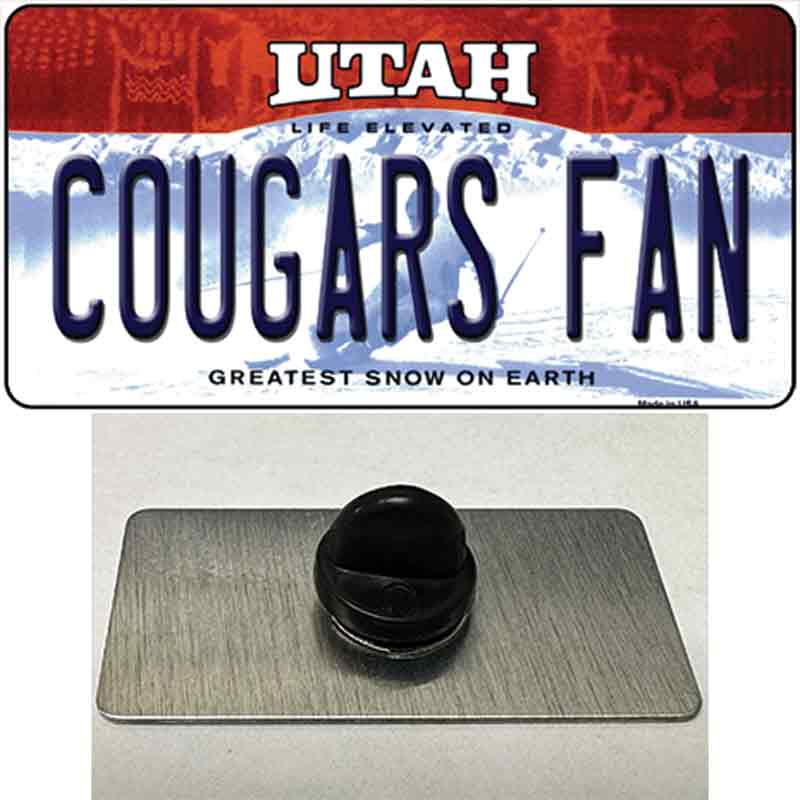 Cougars Fan Utah Novelty Metal Hat Pin