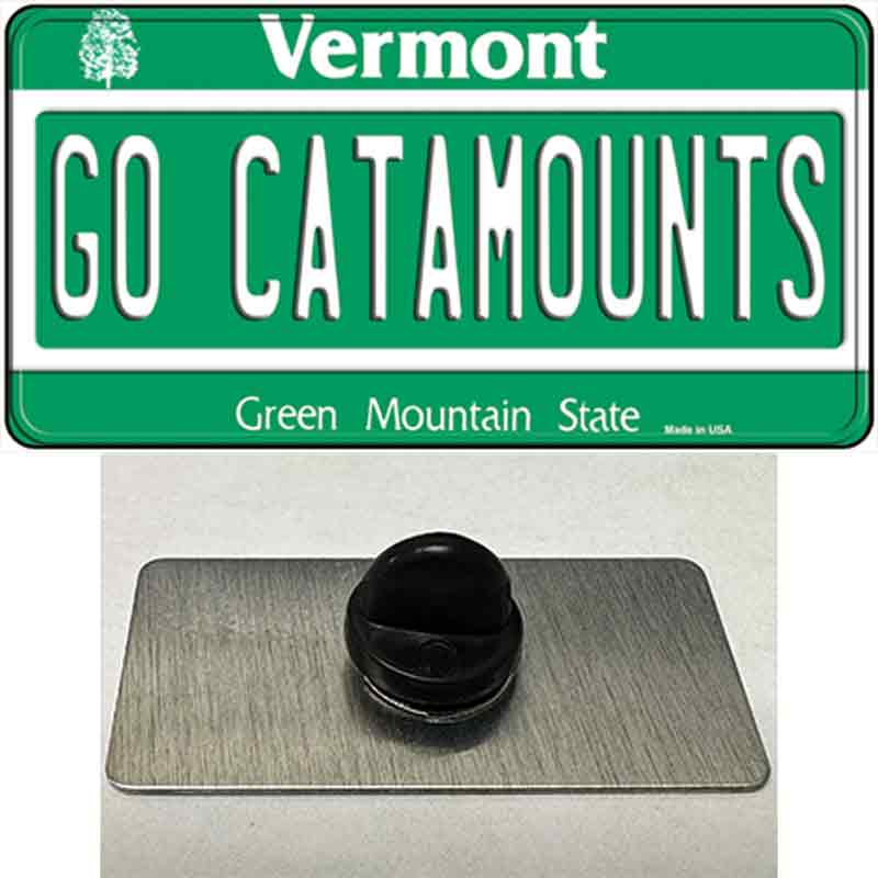 Go Catamounts Novelty Metal Hat Pin