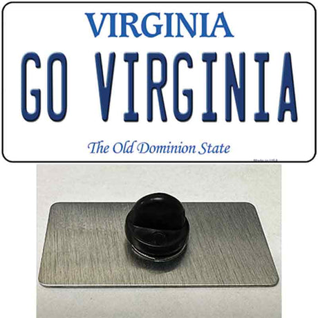 Go Virginia Novelty Metal Hat Pin