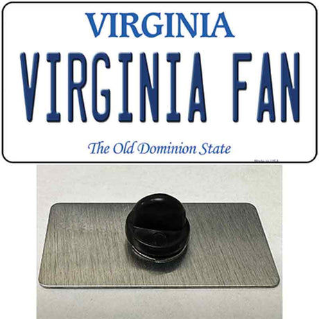 Virginia Fan Novelty Metal Hat Pin