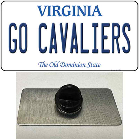 Go Cavaliers Novelty Metal Hat Pin