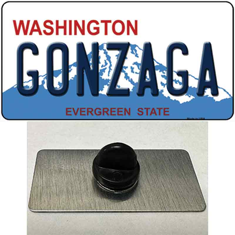 Gonzaga Novelty Metal Hat Pin