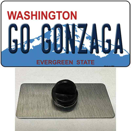 Go Gonzaga Novelty Metal Hat Pin