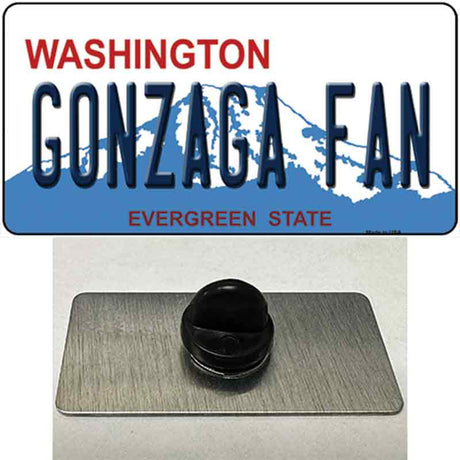 Gonzaga Fan Novelty Metal Hat Pin