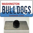 Bulldogs Washington State Novelty Metal Hat Pin