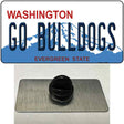 Go Bulldogs Washington Novelty Metal Hat Pin