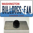 Bulldogs Fan Washington Novelty Metal Hat Pin