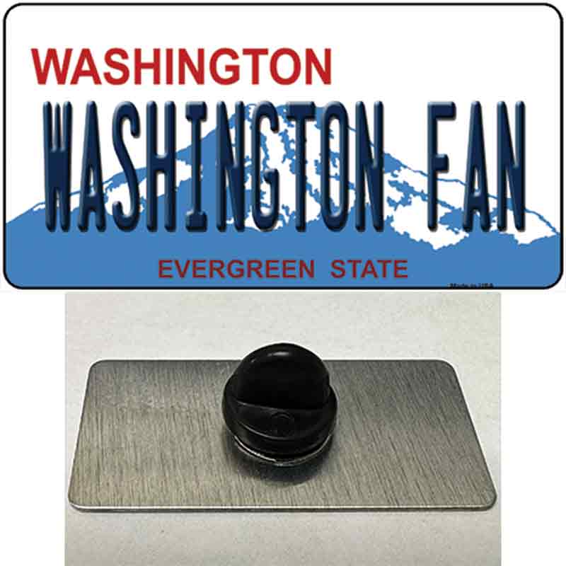 Washington Fan Novelty Metal Hat Pin