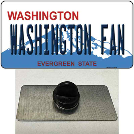 Washington Fan Novelty Metal Hat Pin