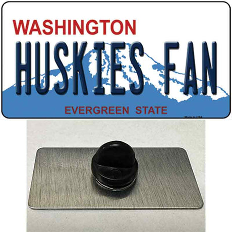 Huskies Fan Washington Novelty Metal Hat Pin