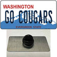 Go Cougars Washington Novelty Metal Hat Pin