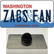 Zags Fan Novelty Metal Hat Pin