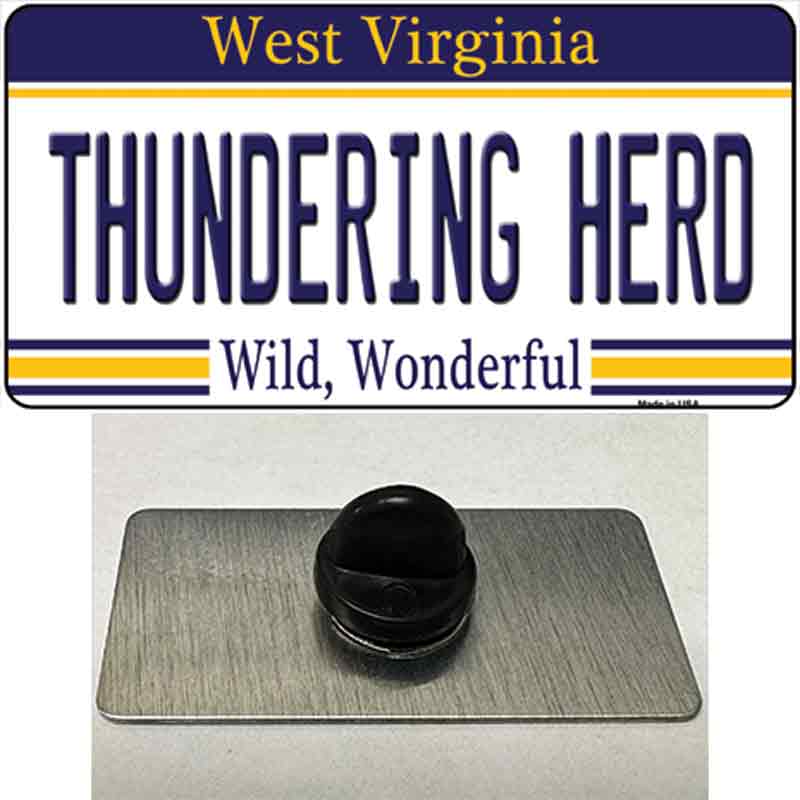 Thundering Herd Novelty Metal Hat Pin