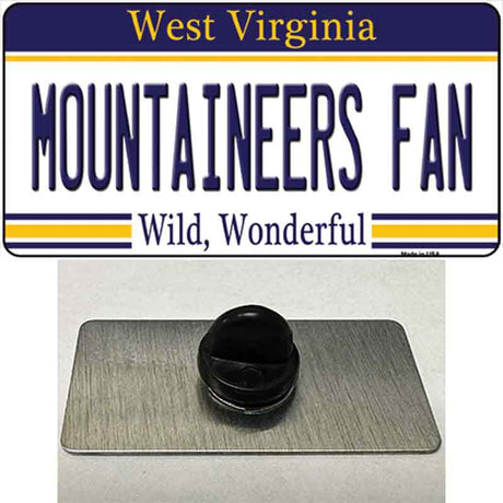 Mountaineers Fan Novelty Metal Hat Pin