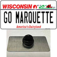 Go Marquette Novelty Metal Hat Pin