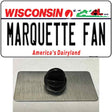 Marquette Fan Novelty Metal Hat Pin