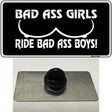 Bad Ass Girls Novelty Metal Hat Pin