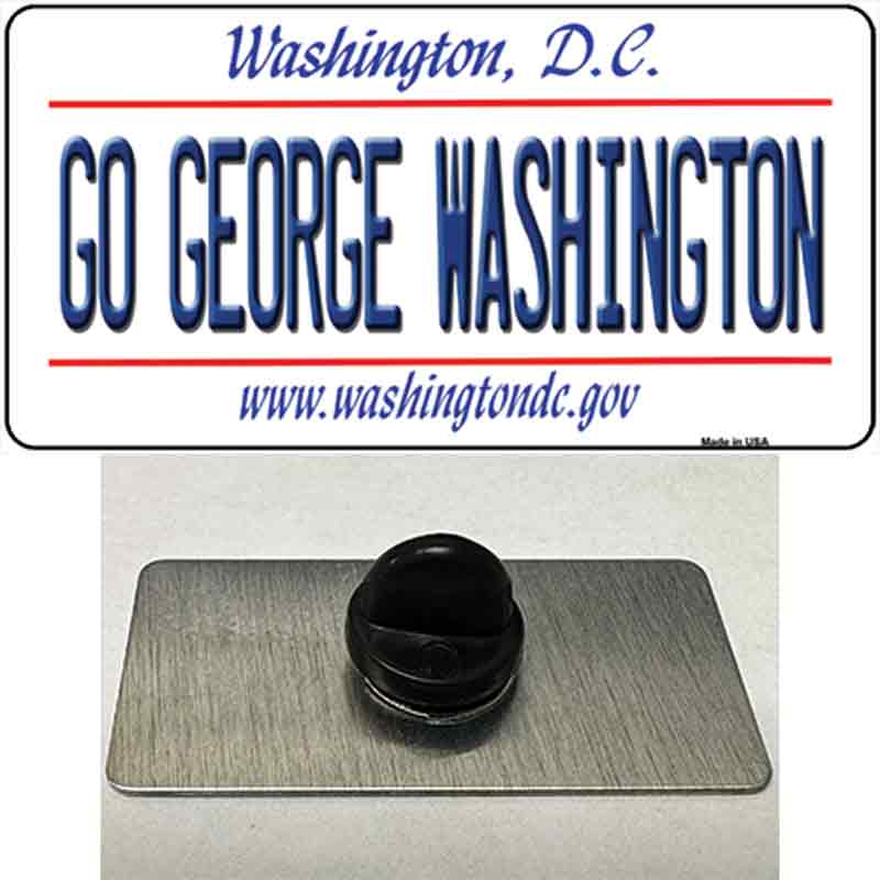 Go George Washington Novelty Metal Hat Pin