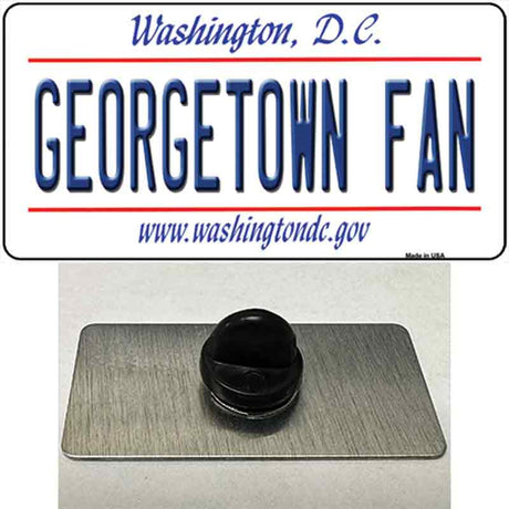 Georgetown Fan Novelty Metal Hat Pin