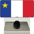 Acadian Canada Flag Novelty Metal Hat Pin