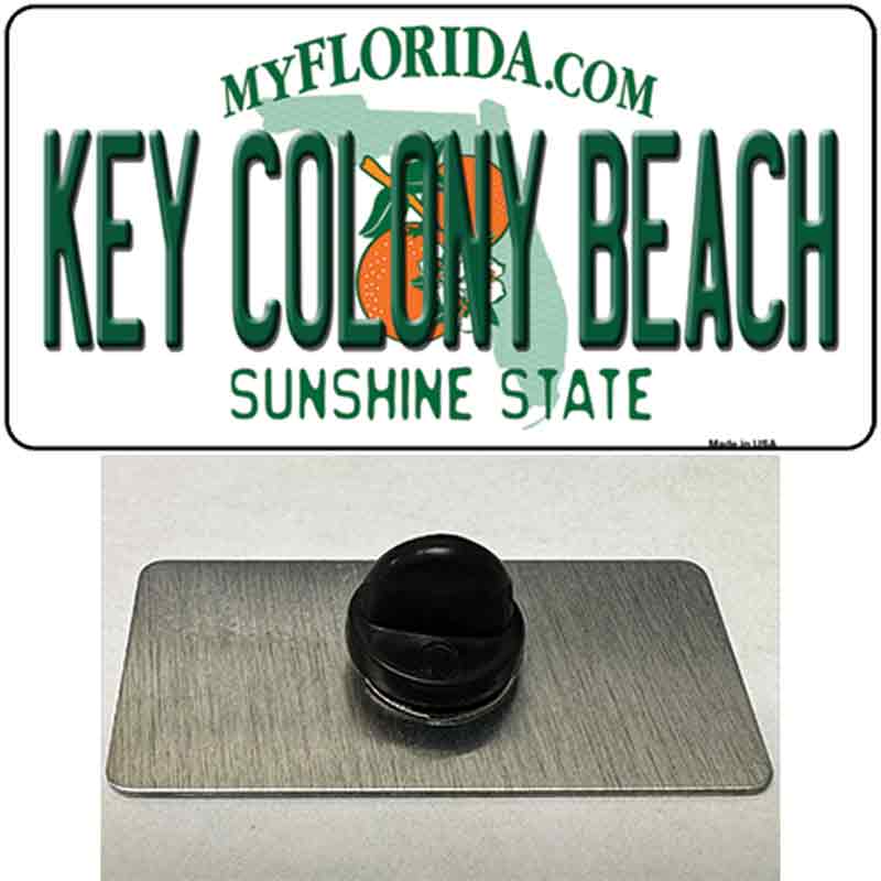 Key Colony Beach Florida Novelty Metal Hat Pin