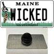 Wicked Maine Novelty Metal Hat Pin