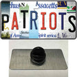 Patriots Strip Art Novelty Metal Hat Pin Tag