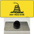 Dont Tread On Me Yellow Novelty Metal Hat Pin