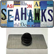 Seahawks Strip Art Novelty Metal Hat Pin Tag