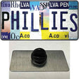 Phillies Strip Art Novelty Metal Hat Pin Tag