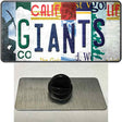 Giants Baseball Strip Art Novelty Metal Hat Pin Tag